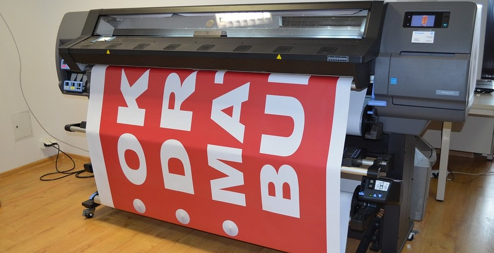 Printing a banner